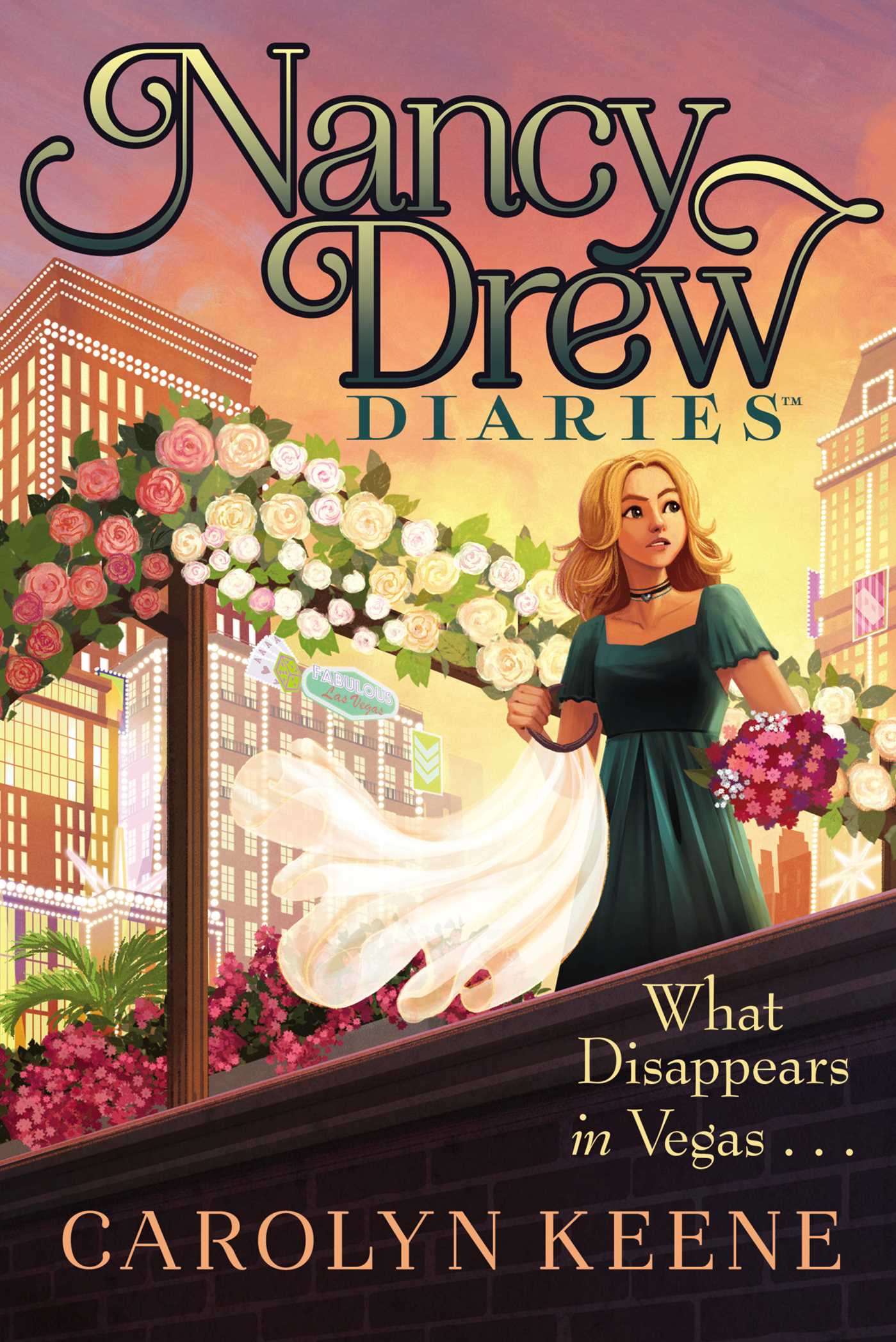 Nancy Drew Diaries #25 What Disappears in Vegas… ~ Cover Art, Synopsis, Details